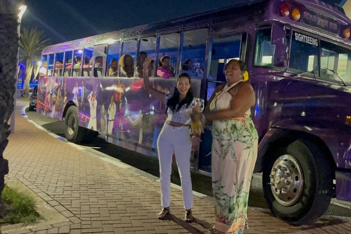 Private Curaçao Rolling Fiesta Party Bus photo 1